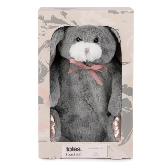 totes toasties Ladies Novelty Hot Water Bottle Bunny Extra Image 4